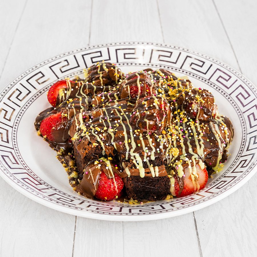 Brownie berry choco tub